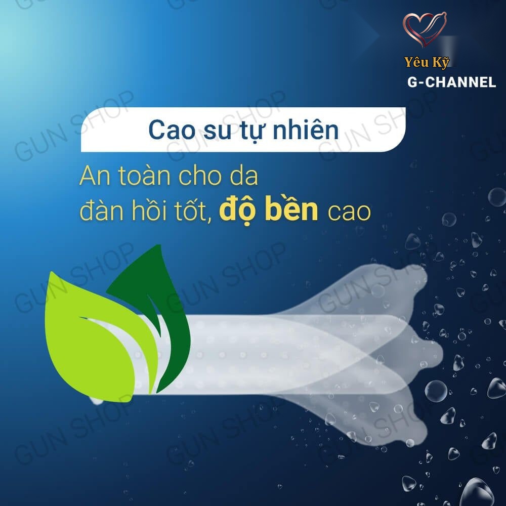 Bao cao su Rocmen Sea Horse Spikes - Kéo dài thời gian - Hộp 10 cái - Ảnh 4