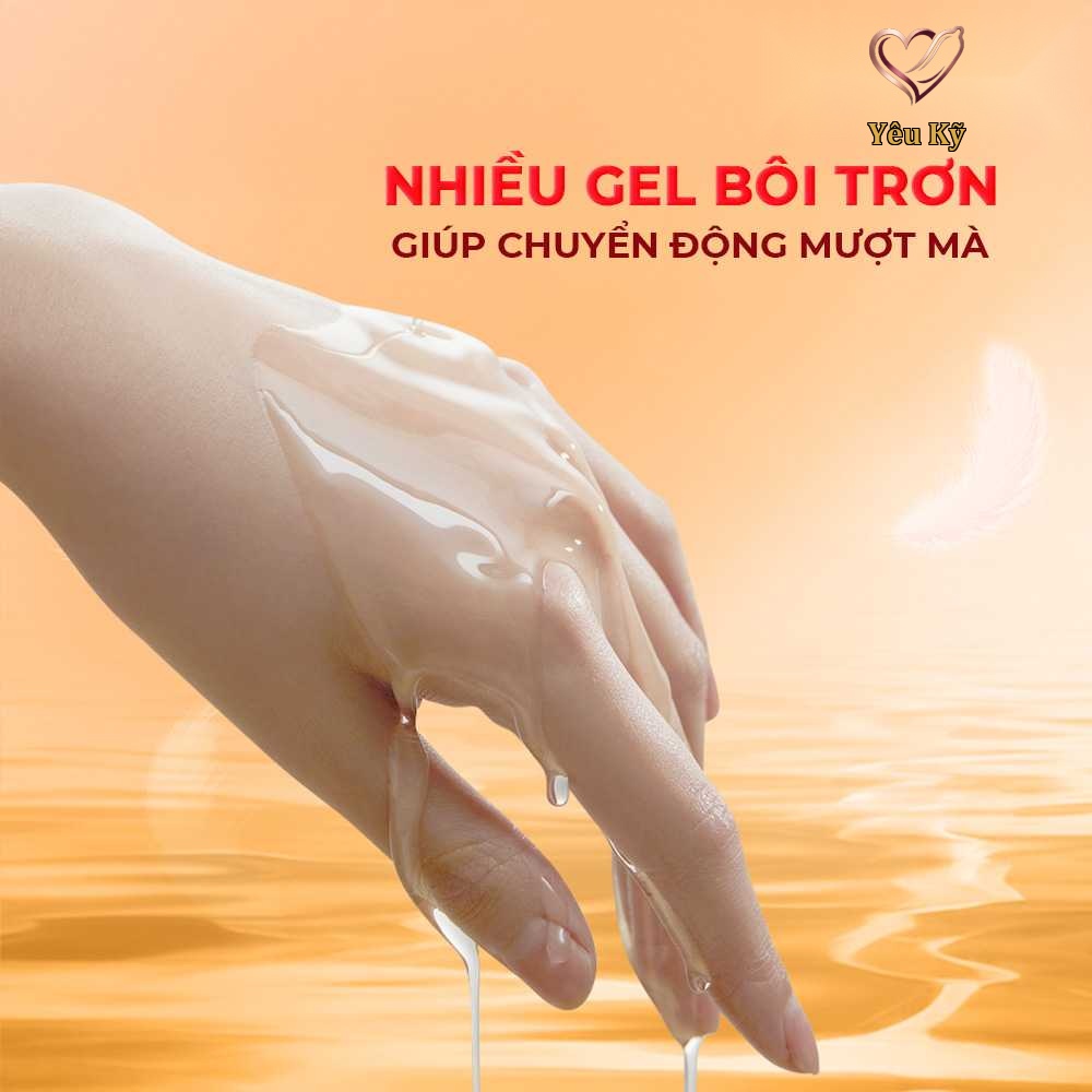 Bao cao su Sagami Dotty G Mint Are Are - Siêu điểm nổi, nhiều gel bôi trơn - Hộp 10 cái - Ảnh 3