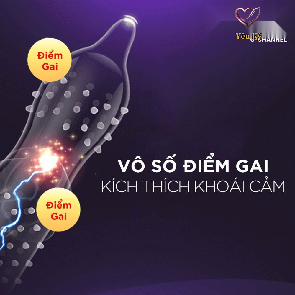 Bao cao su Sagami Feel Up - Siêu điểm nổi - Hộp 10 cái - Ảnh 2