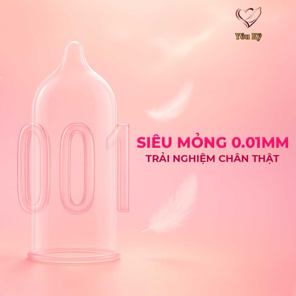 Bao cao su Sagami Original 0.01 - Siêu siêu mỏng 0.01mm - Hộp 5 cái - Ảnh 3