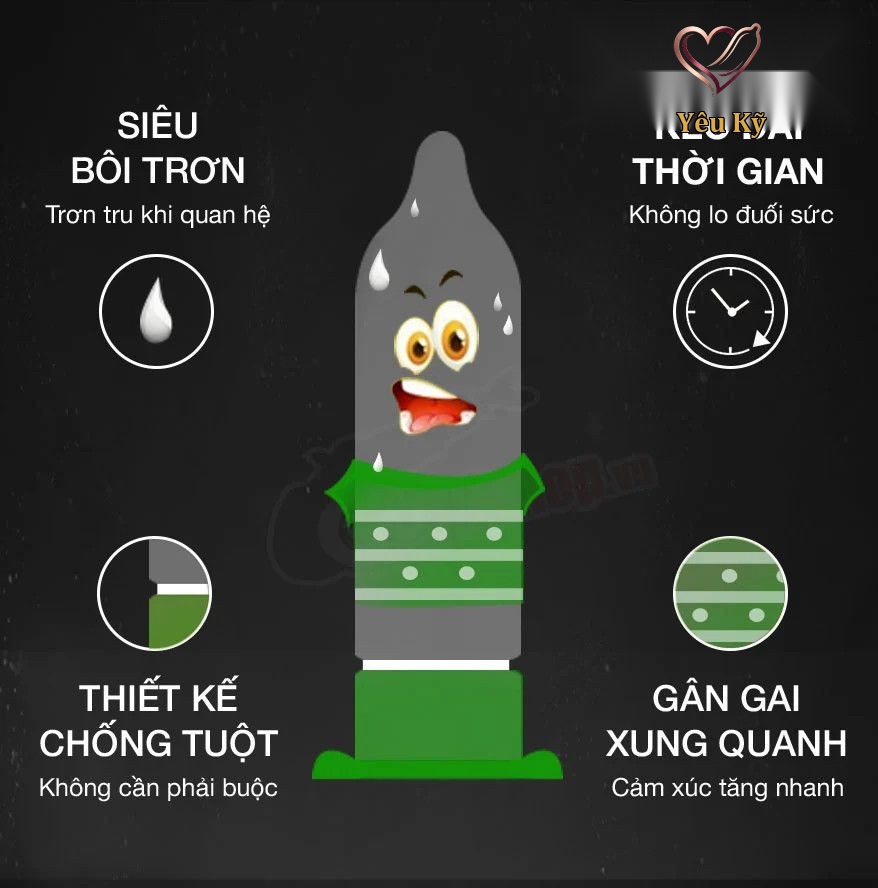 Bao cao su Sagami Type E - Gân và điểm nổi - Hộp 5 cái - Ảnh 2