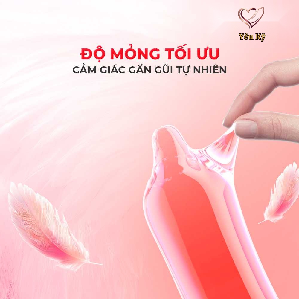 Bao cao su Sagami Xtreme Dotty G Mint Feel Long - Siêu điểm nổi, ôm sát - Hộp 10 cái - Ảnh 3