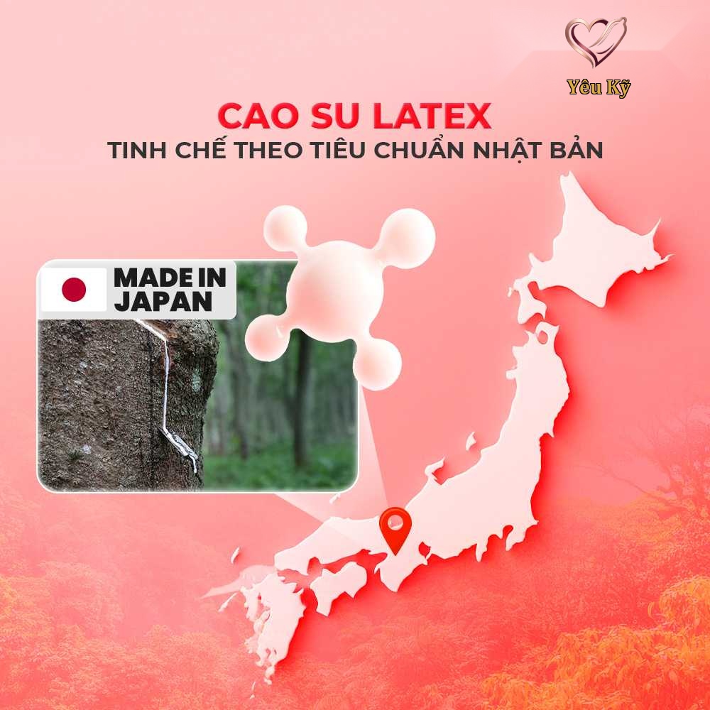 Bao cao su Sagami Xtreme Dotty G Mint Feel Long - Siêu điểm nổi, ôm sát - Hộp 10 cái - Ảnh 5