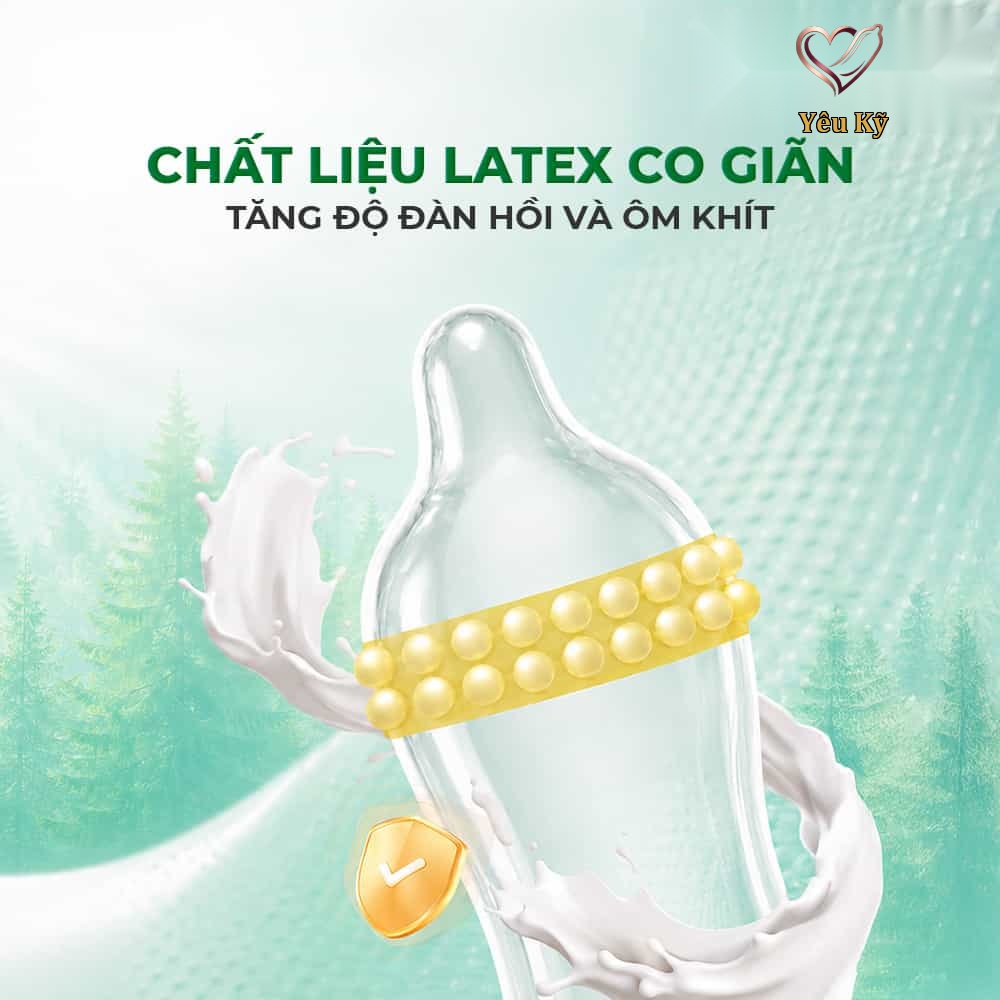 Bao cao su Shell Dino Iguan - Hộp 1 bao 2 vòng bi siêu lớn + 1 bao Shell Performax (Hộp 2 cái) - Ảnh 5