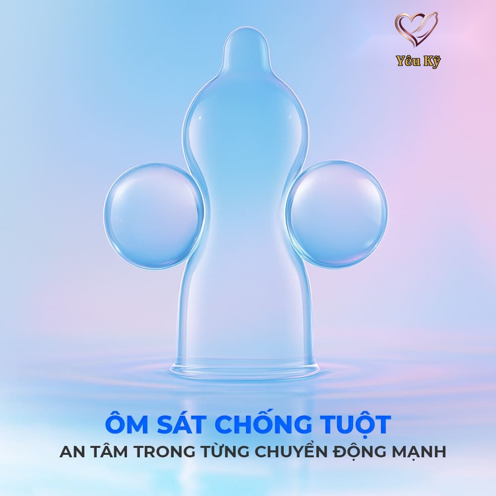 Bao cao su Shell Intense - Siêu mỏng 0.04mm - Hộp 3 cái - Ảnh 7