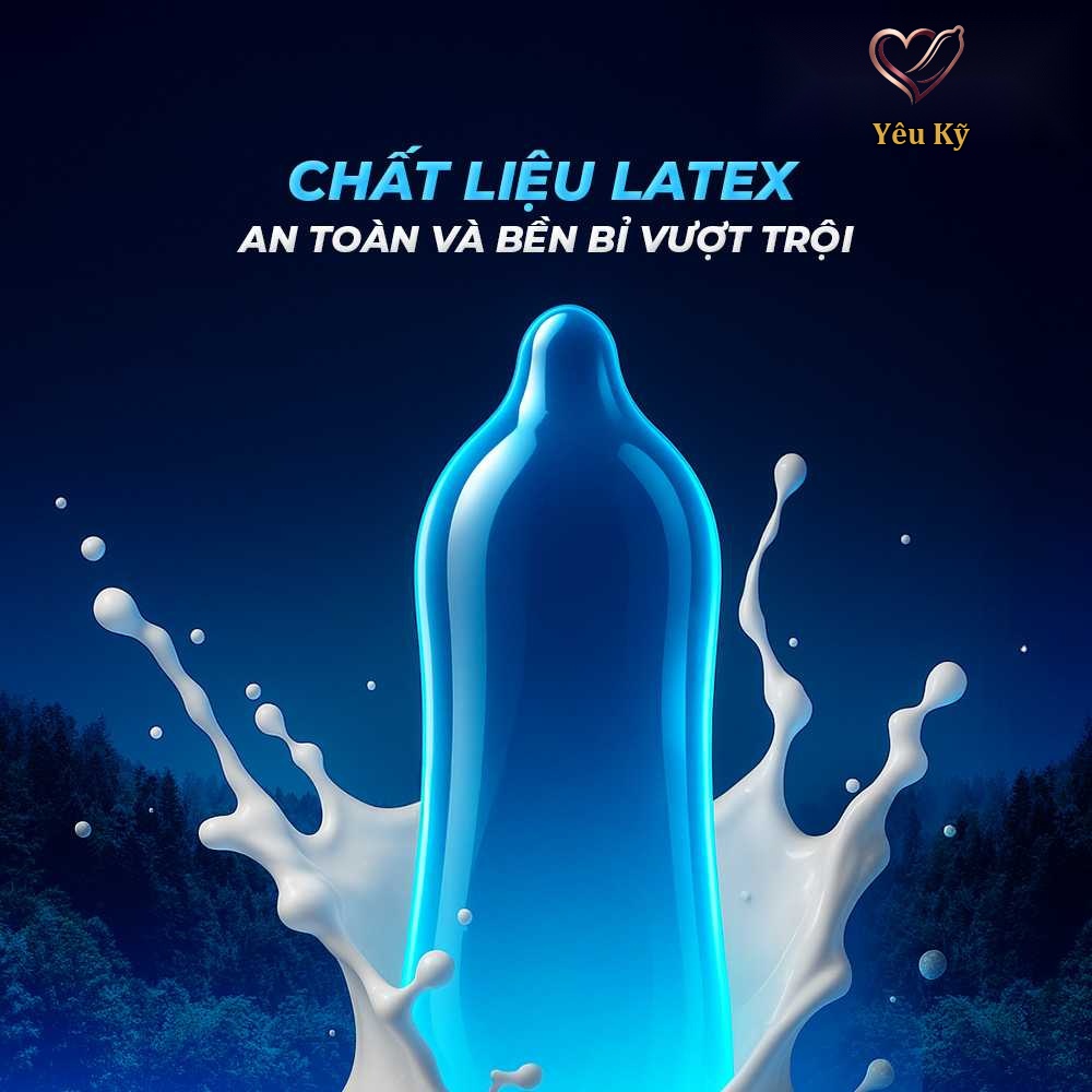 Bao cao su Shell Invisible - Siêu mỏng, chống tuột, kéo dài thời gian - Hộp 3 cái - Ảnh 8
