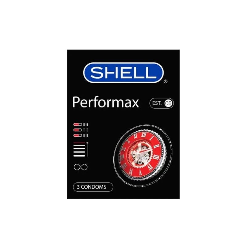 Bao cao su Shell Performax 6 in 1 - Kéo dài thời gian
