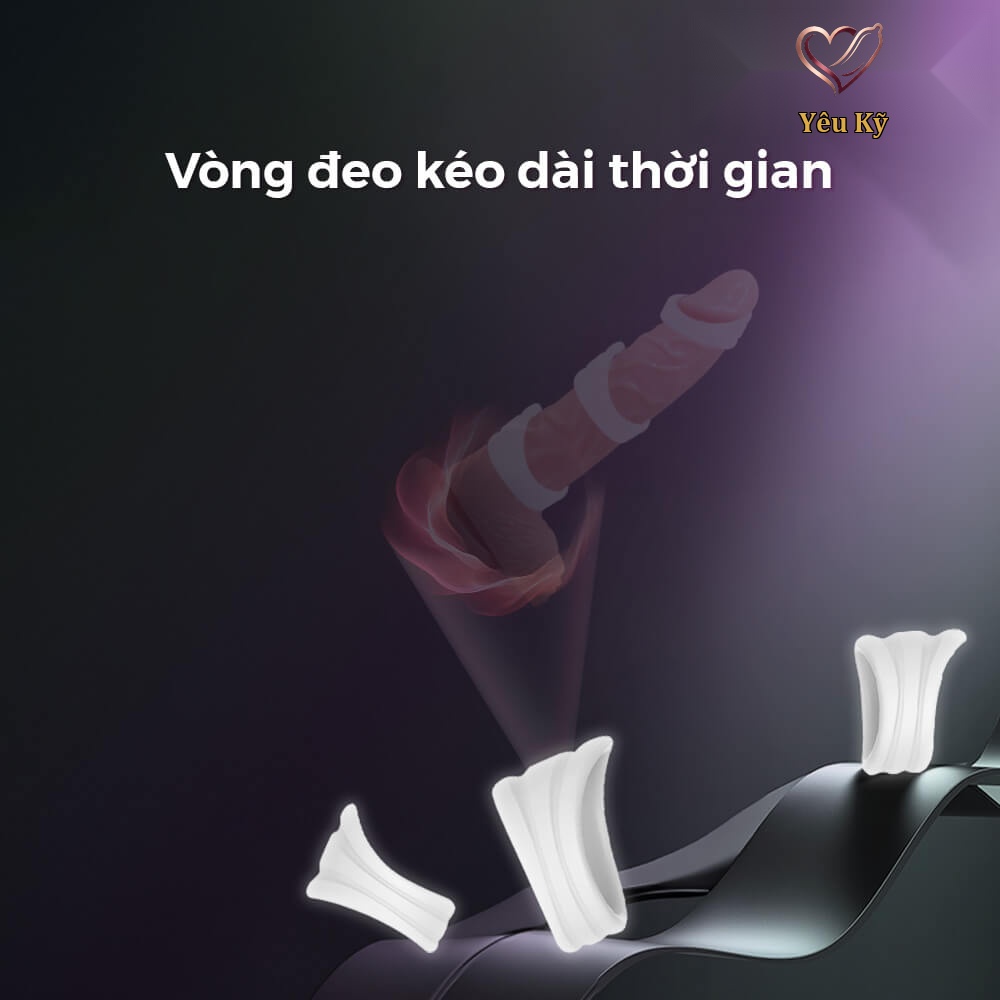 Bao cao su Shell Play Cocks 6 tính năng - Hộp 10 cái + 3 vòng đeo kéo dài thời gian - Ảnh 6