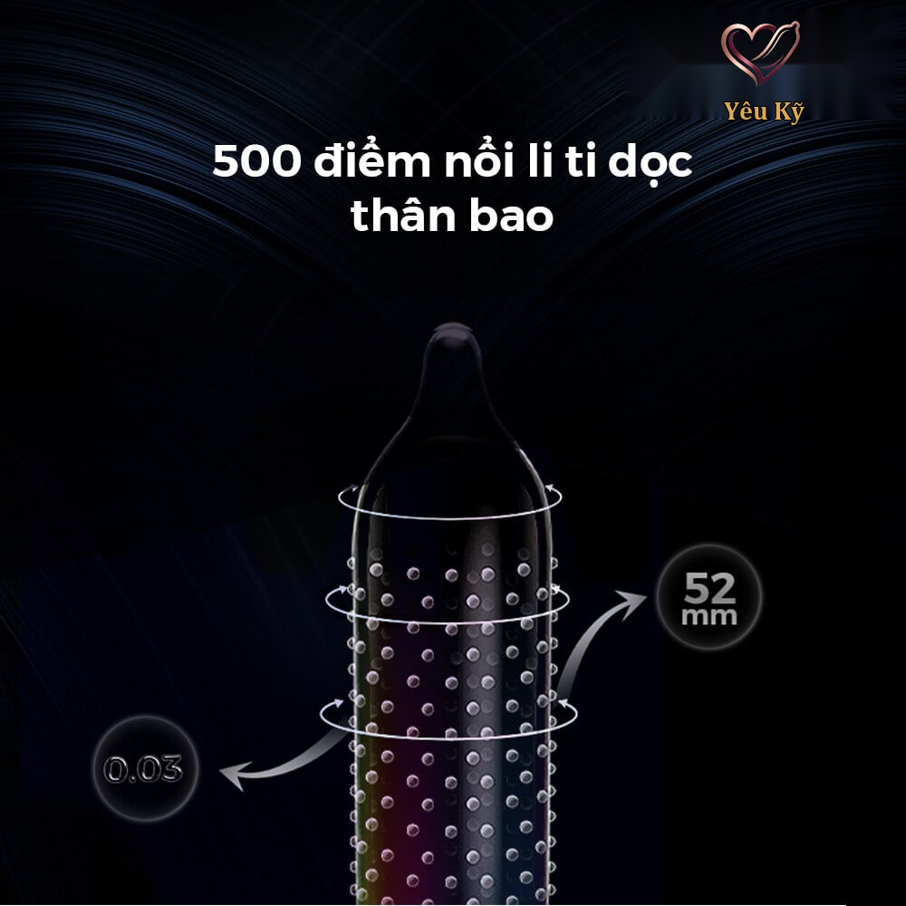 Bao cao su Shell Play Cocks 6 tính năng - Hộp 10 cái + 3 vòng đeo kéo dài thời gian - Ảnh 4