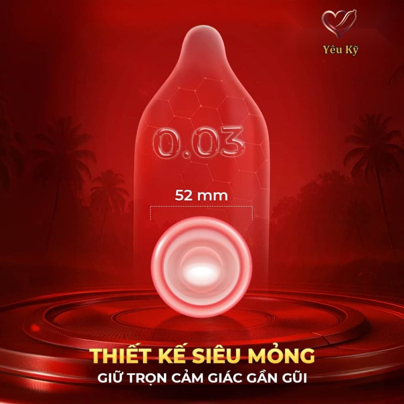 Bao cao su Shell Tropical Prolong - Siêu mỏng, kéo dài thời gian, hương hoa quả nhiệt đới
