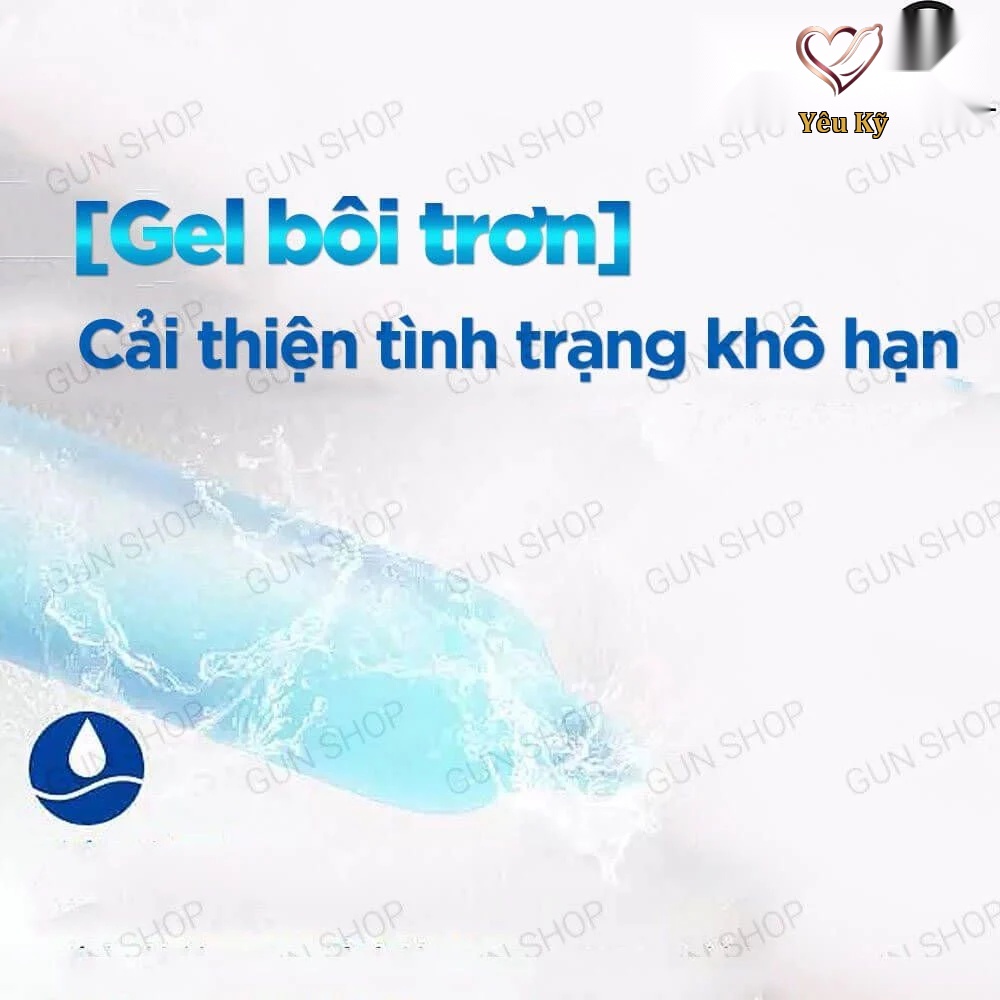 Bao cao su Gun Super Ultra Thin - Siêu mỏng 0.03mm - Hộp 10 cái - Ảnh 3