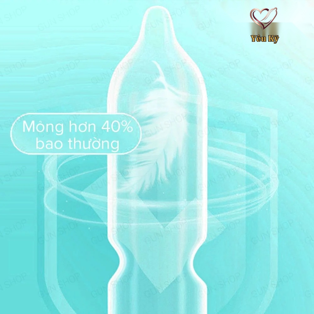 Bao cao su Up To Top 0.Zero - Siêu mỏng - Hộp 12 cái - Ảnh 2