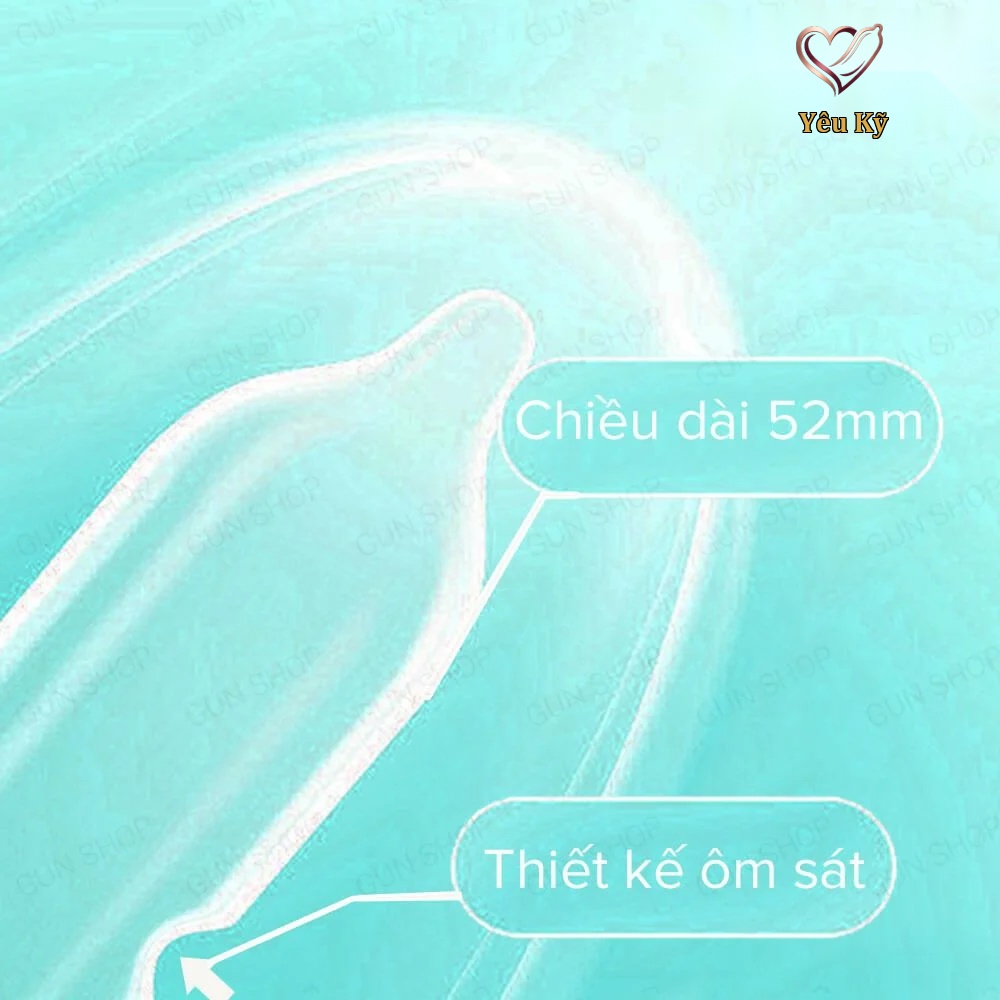 Bao cao su Up To Top 0.Zero - Siêu mỏng - Hộp 12 cái - Ảnh 3