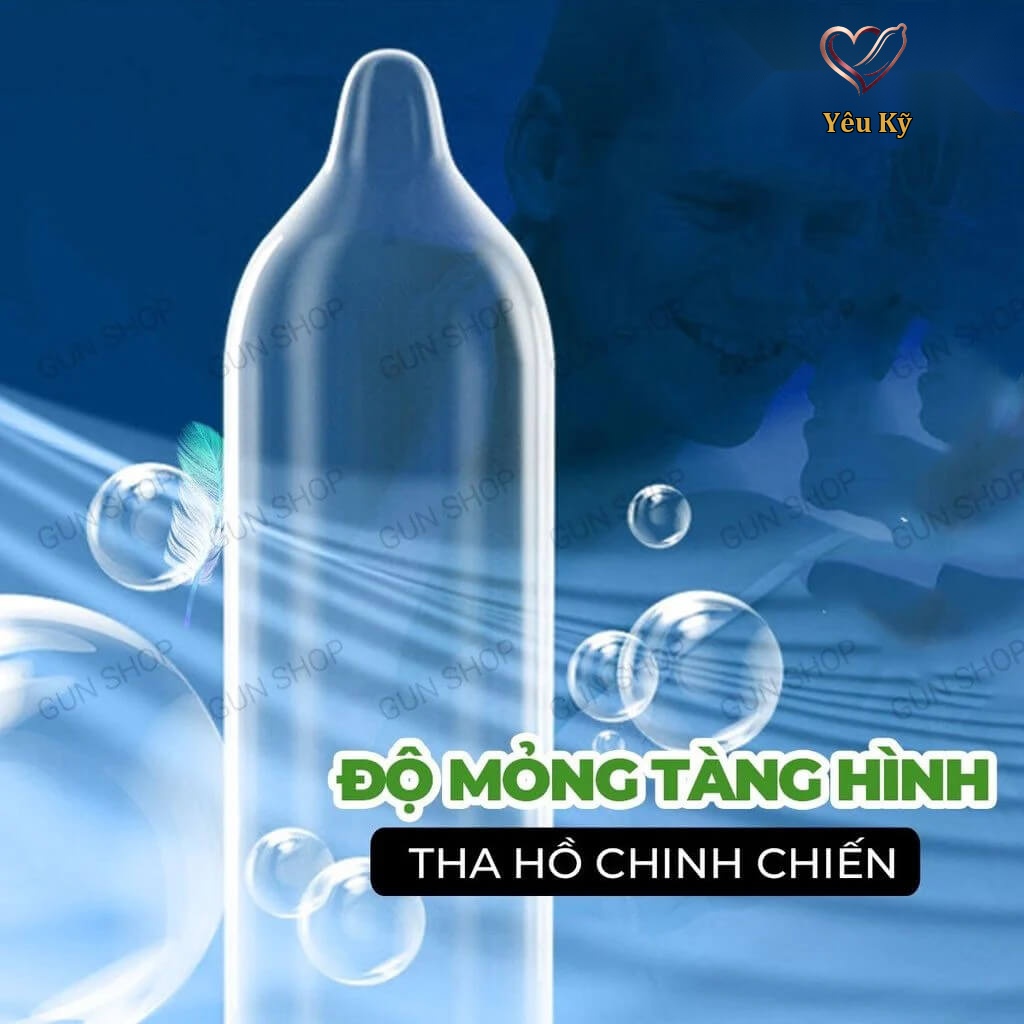 Bao cao su Toshiro Trơn - Mỏng trơn - Hộp 10 cái - Ảnh 2