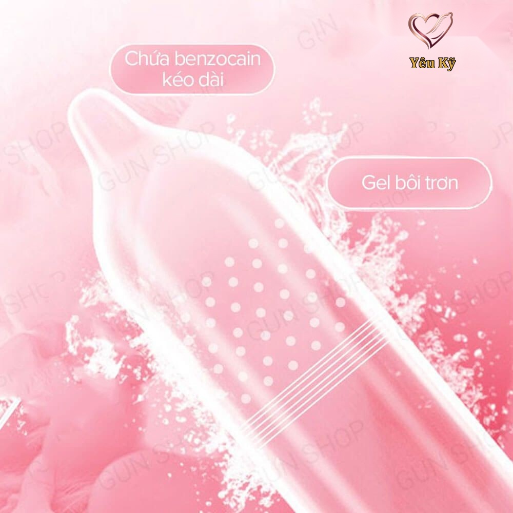 Bao cao su Up To Top 4 In Love - Kéo dài thời gian - Hộp 12 cái - Ảnh 4