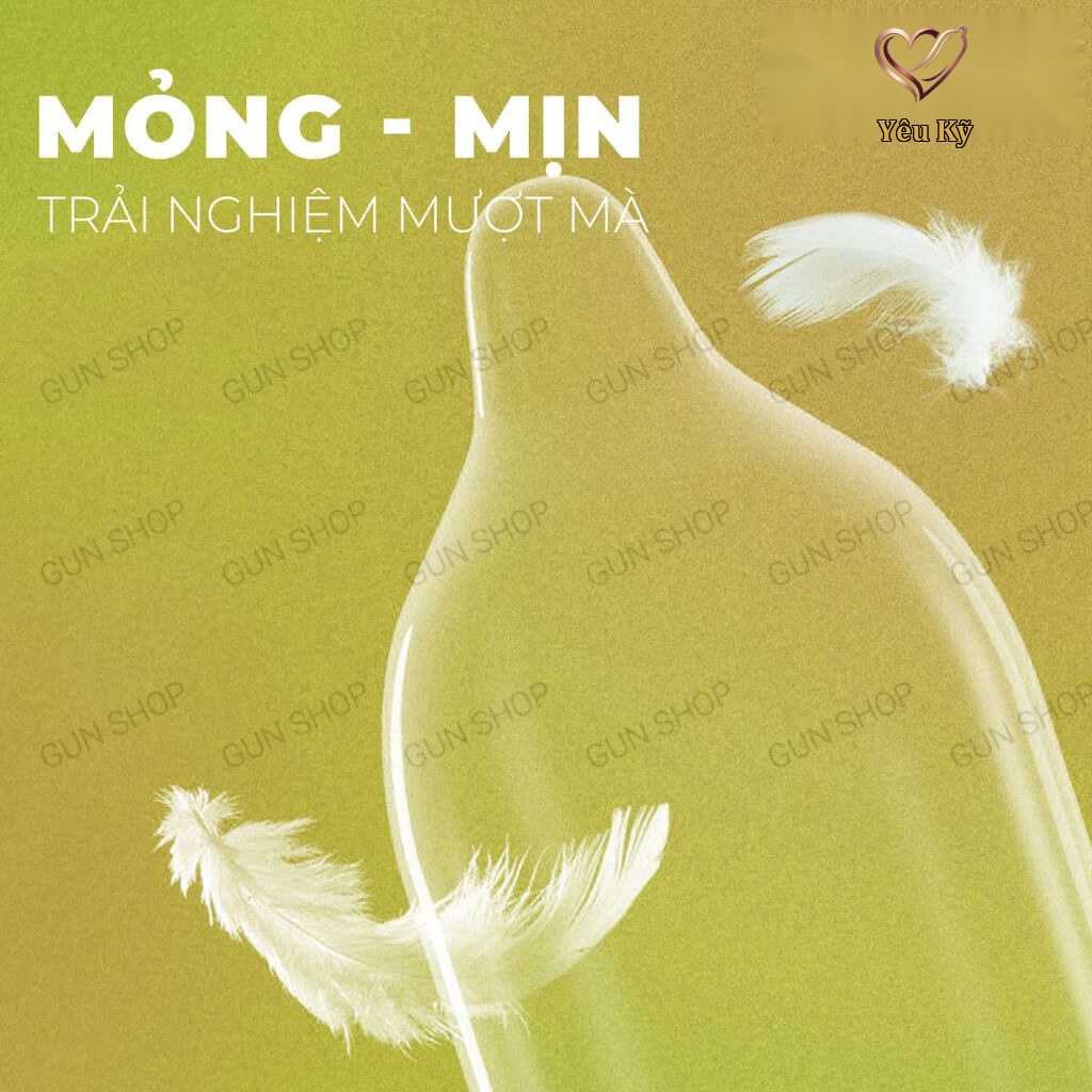 Bao cao su Viking Trơn - Mỏng trơn - Hộp 10 cái - Ảnh 2