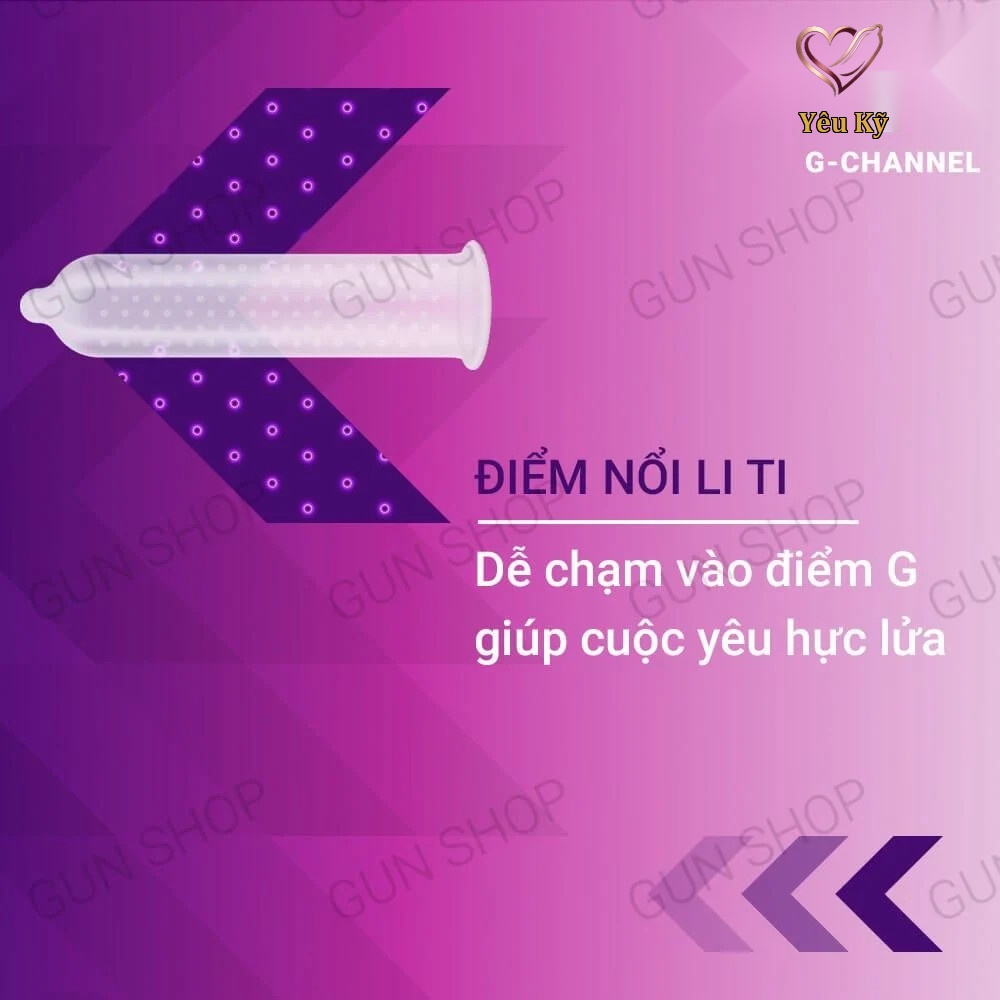 Bao cao su Human - Hương dâu, điểm nổi - Hộp 120 cái - Ảnh 4