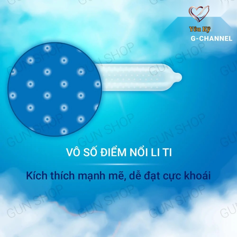 Bao cao su Supermen Long Love - Kéo dài thời gian - Hộp 120 cái - Ảnh 4