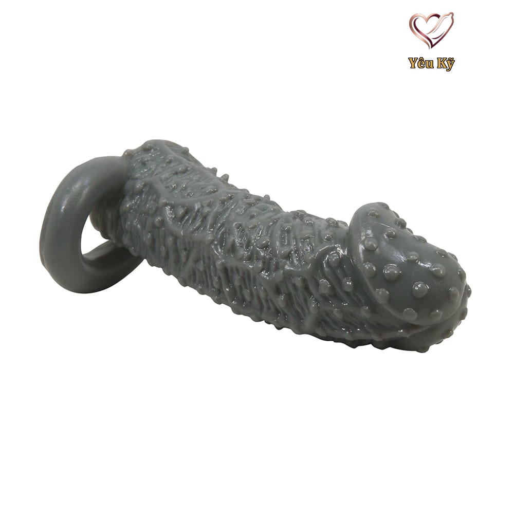 Bao cao su đôn dên Pretty Love Realistic Penis Sleeve - Ảnh 5