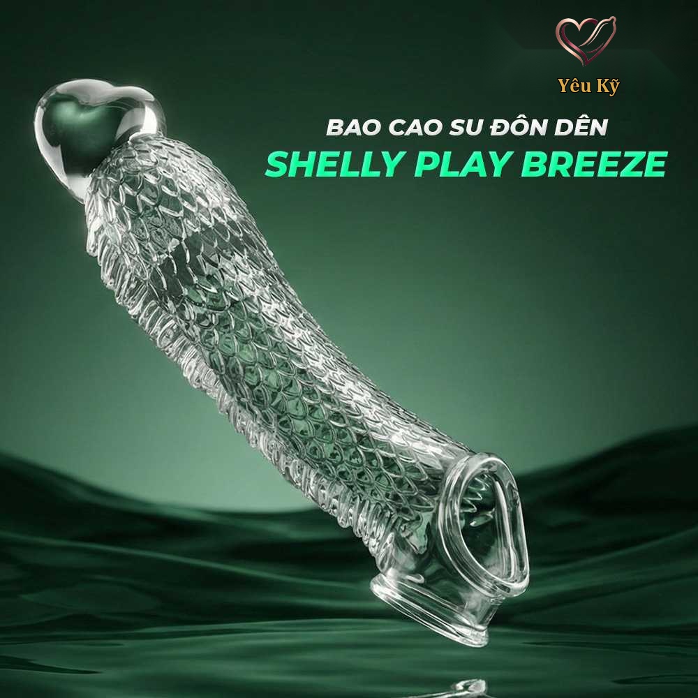 Bao cao su đôn dên rung Shelly Play Breeze - Ảnh 3