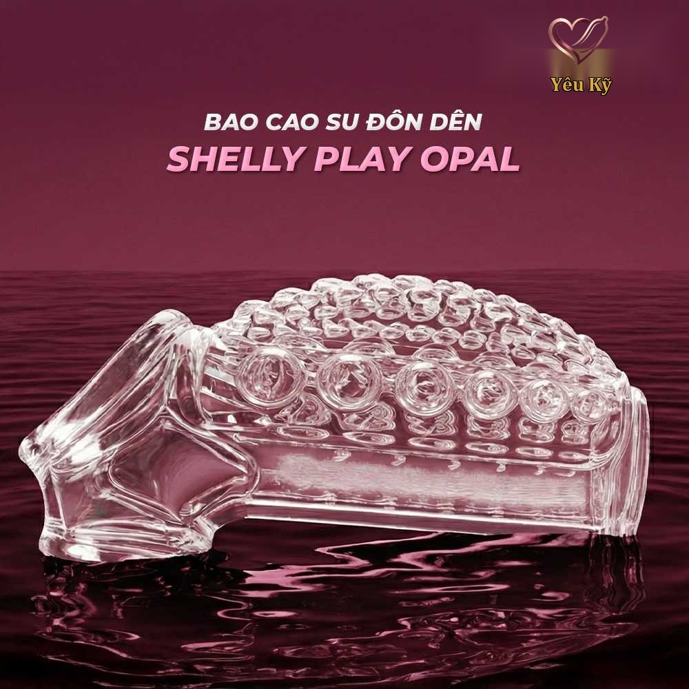 Bao cao su đôn dên Shelly Play Opal - Ảnh 3