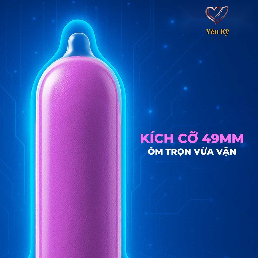 Bao cao su Durex Close Fit - Ôm khít, 49mm - Hộp 12 cái - Ảnh 3