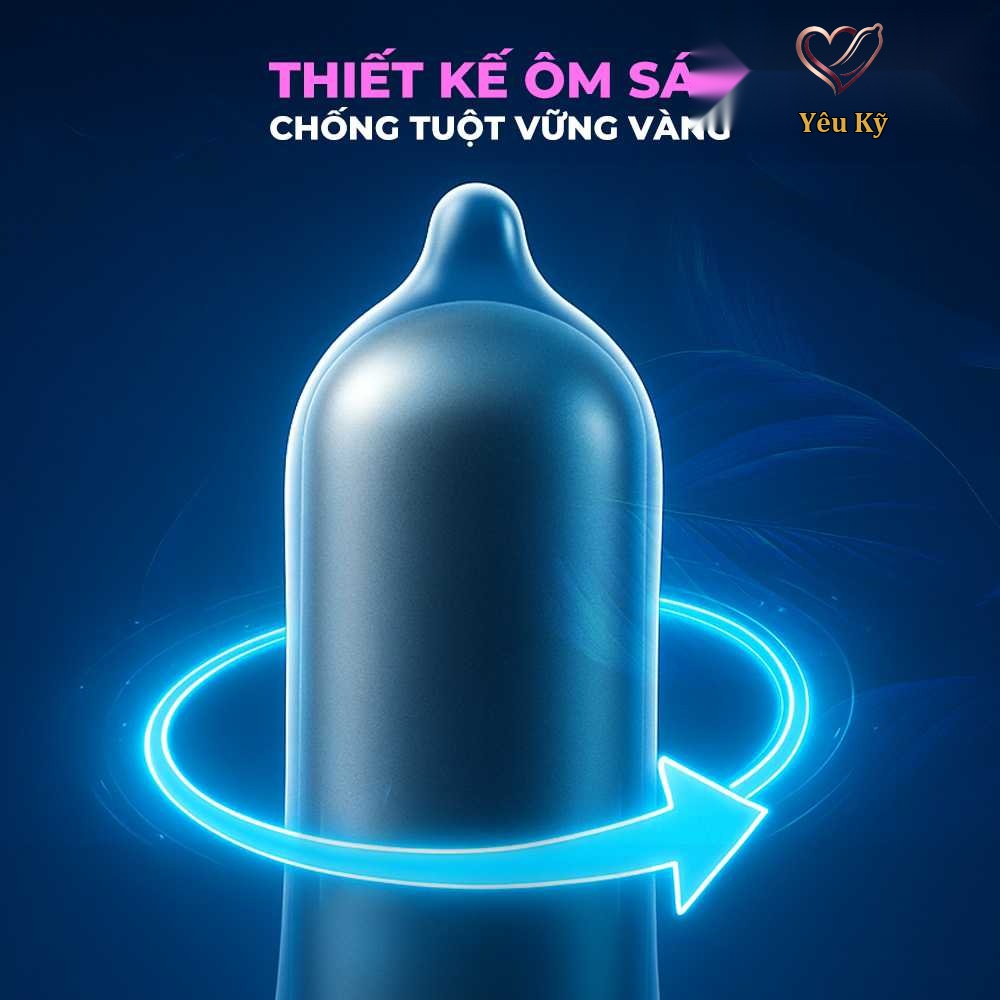 Bao cao su Durex Close Fit - Ôm khít, 49mm - Hộp 12 cái - Ảnh 5