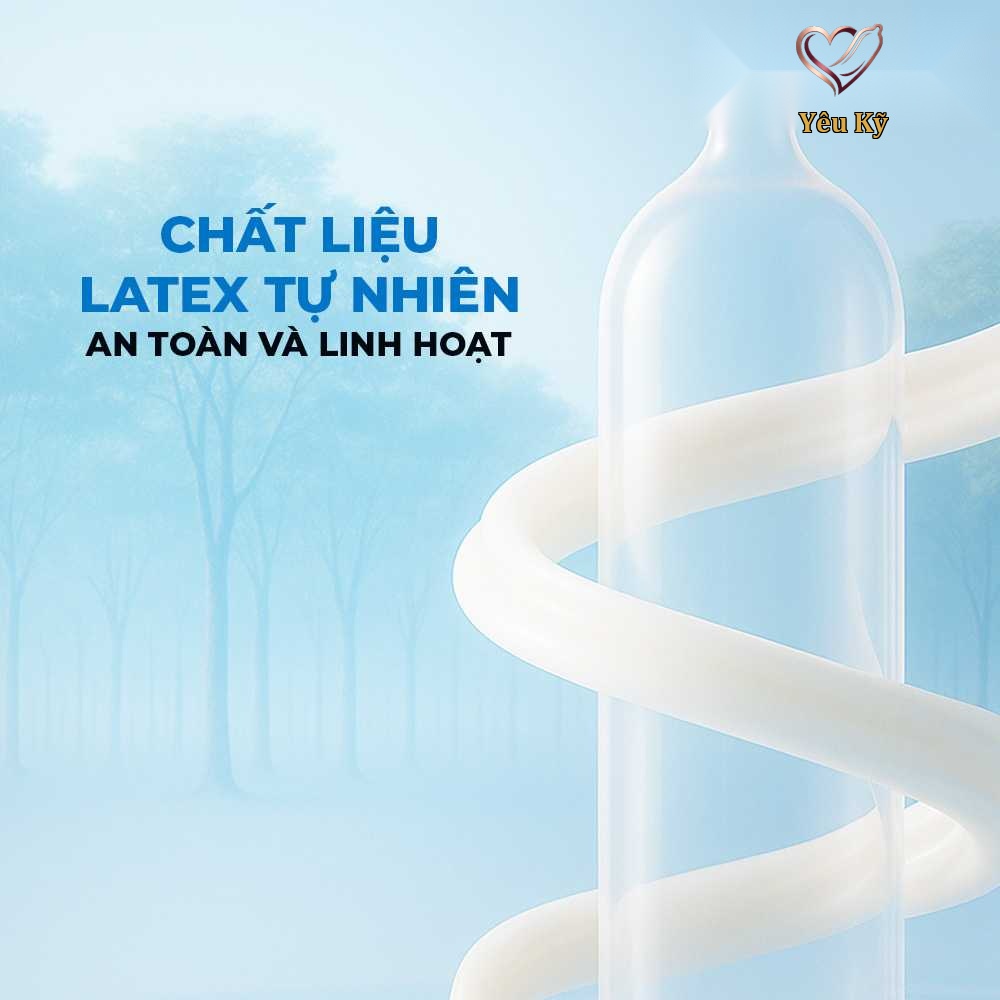 Bao cao su Durex Invisible - Siêu mỏng, mềm mịn - Hộp 10 cái - Ảnh 6