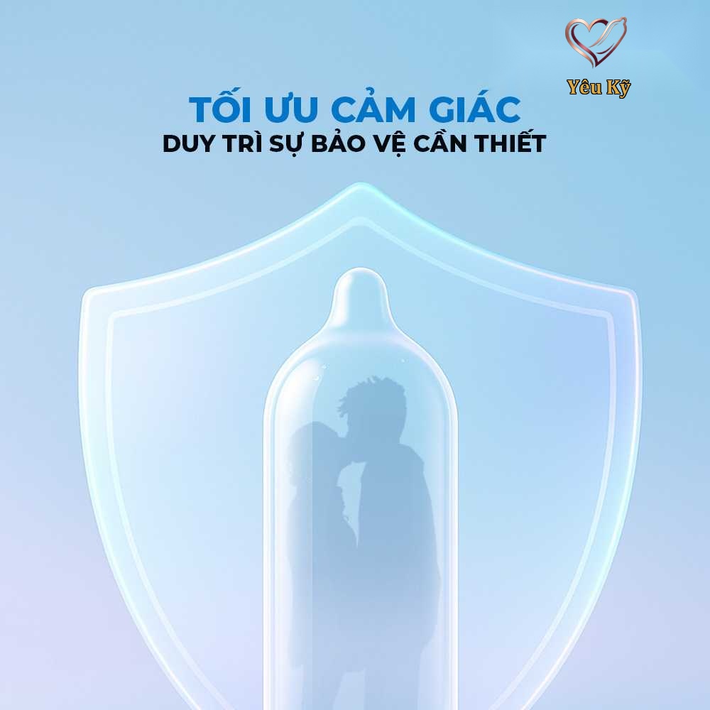 Bao cao su Durex Invisible - Siêu mỏng, mềm mịn - Hộp 10 cái - Ảnh 8