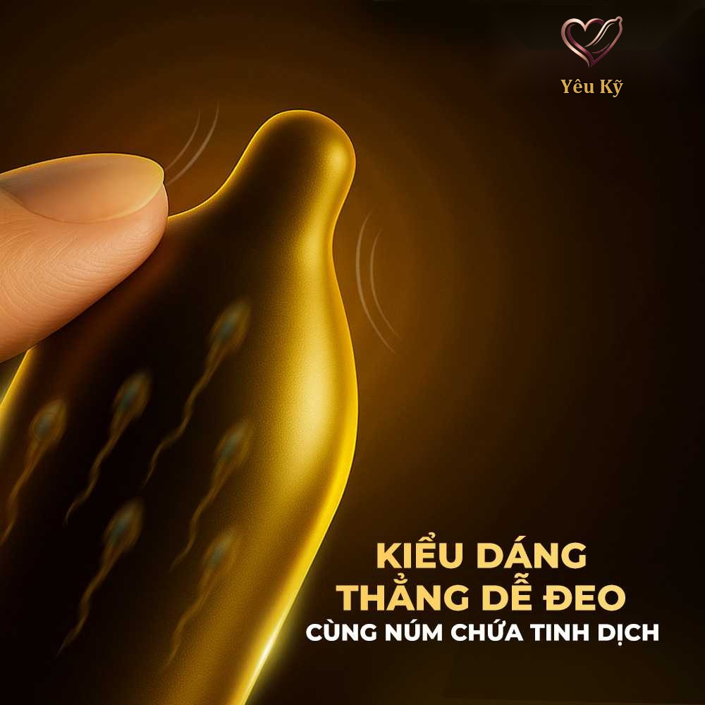 Bao cao su Durex Kingtex - Size nhỏ 49mm, ôm sát - Hộp 12 cái - Ảnh 4