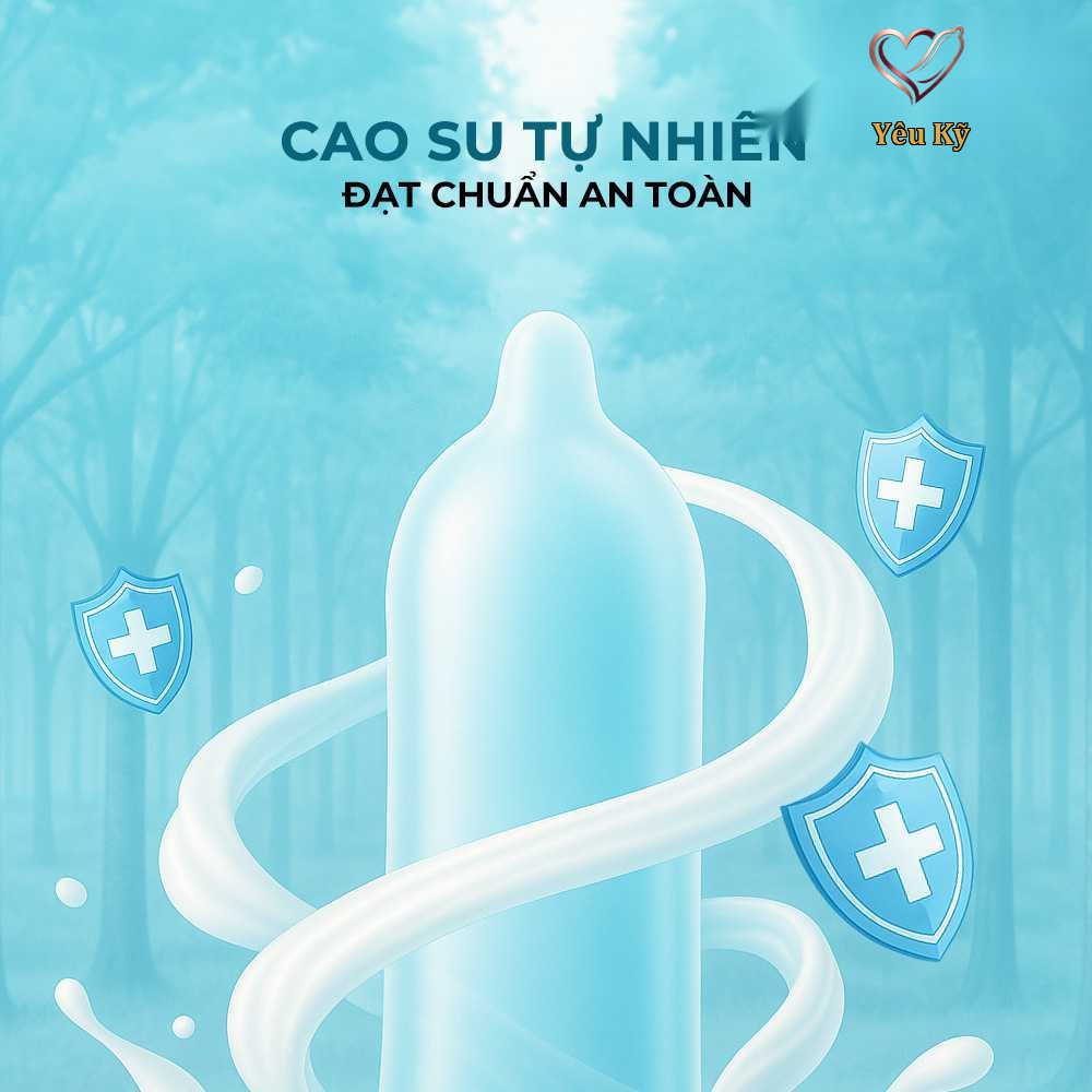 Bao cao su Durex Love - Siêu mỏng, hương vani - Hộp 10 cái - Ảnh 5