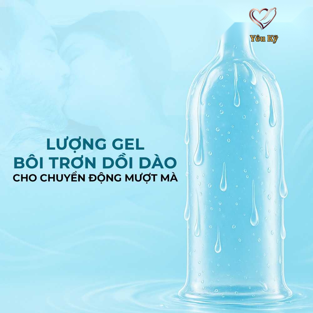 Bao cao su Durex Love - Siêu mỏng, hương vani - Hộp 10 cái - Ảnh 6