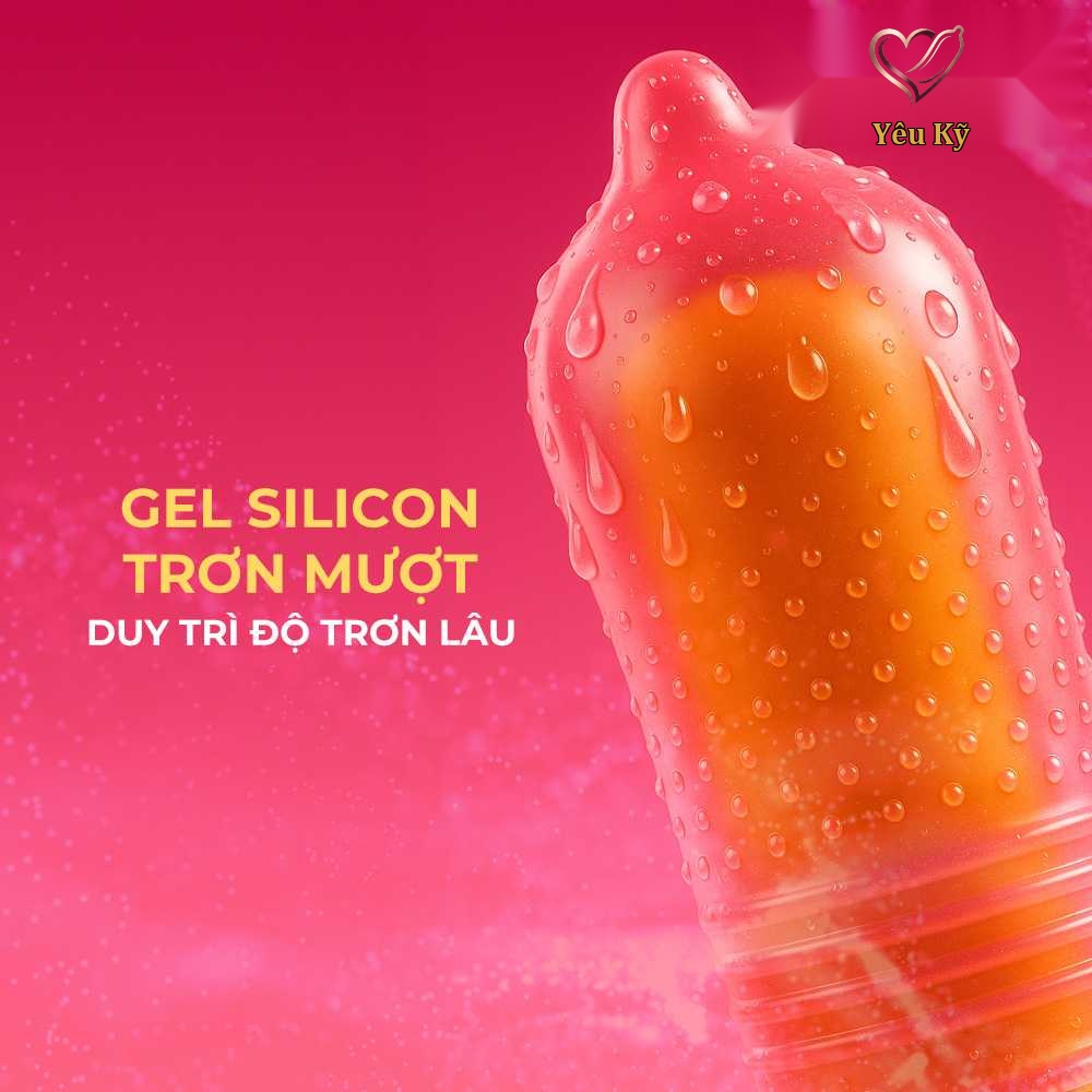 Bao cao su Durex Pleasuremax - Size lớn 56mm, gân và điểm nổi - Hộp 12 cái - Ảnh 7