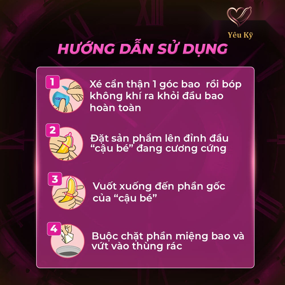 Bao cao su Muaisi Hồng - Nhiều gel, siêu mỏng - Hộp 10 cái - Ảnh 6