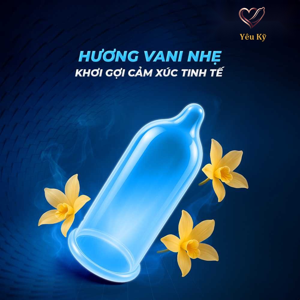 Bao cao su Shell Invisible - Siêu mỏng, chống tuột, kéo dài thời gian - Hộp 10 cái - Ảnh 7