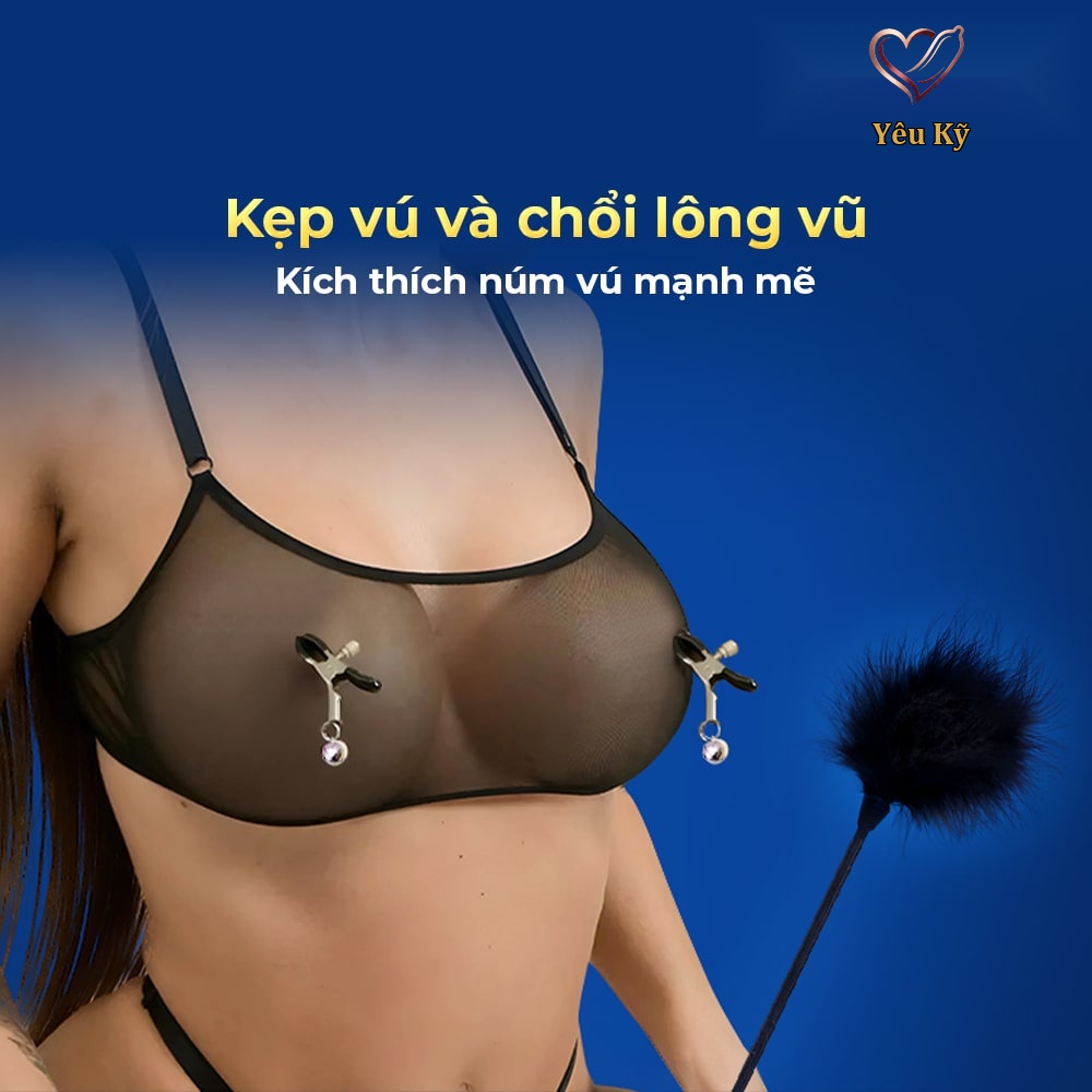 Bộ dụng cụ roi da hỗ trợ tình dục BDSM Jiuai SM - Ảnh 5
