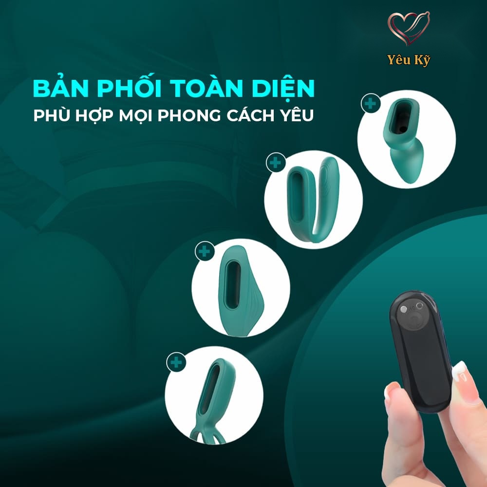 Bộ dụng cụ 4 món kích thích Shelly Play Passion Kit - Ảnh 4