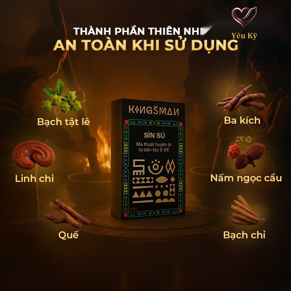 Bột sìn sú Kingsman kéo dài thời gian - Gói 0.5gr - Ảnh 4