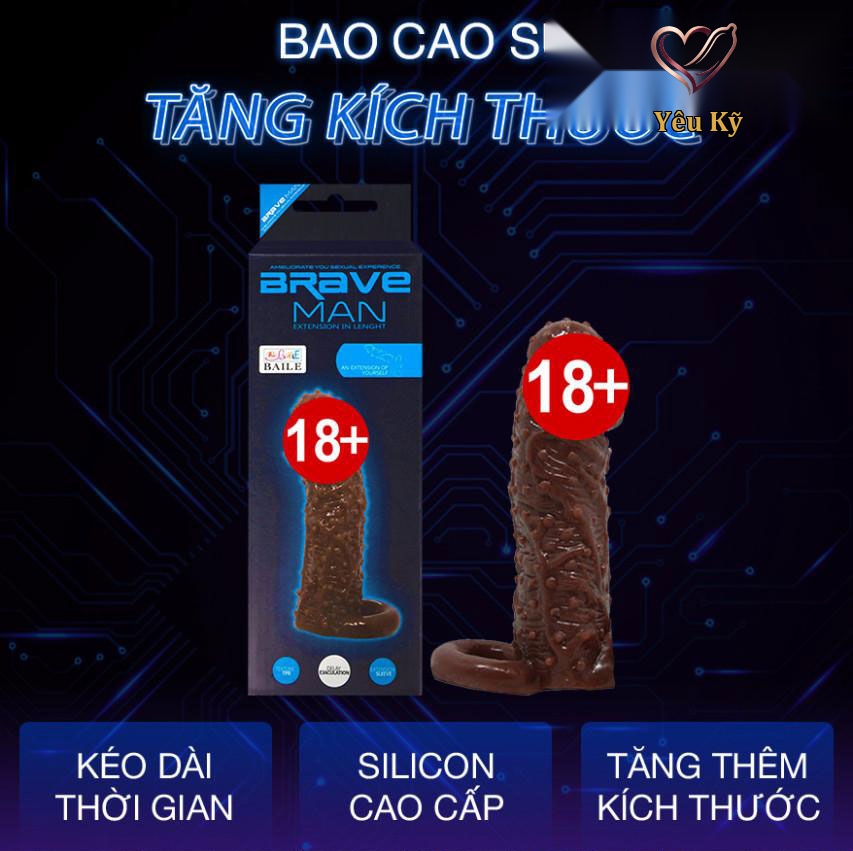 Bao cao su đôn dên Baile Braveman - Ảnh 3