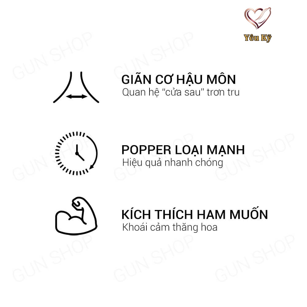Chai hít tăng khoái cảm Popper PWD USA Amsterdam Red - Chai 10ml - Ảnh 2