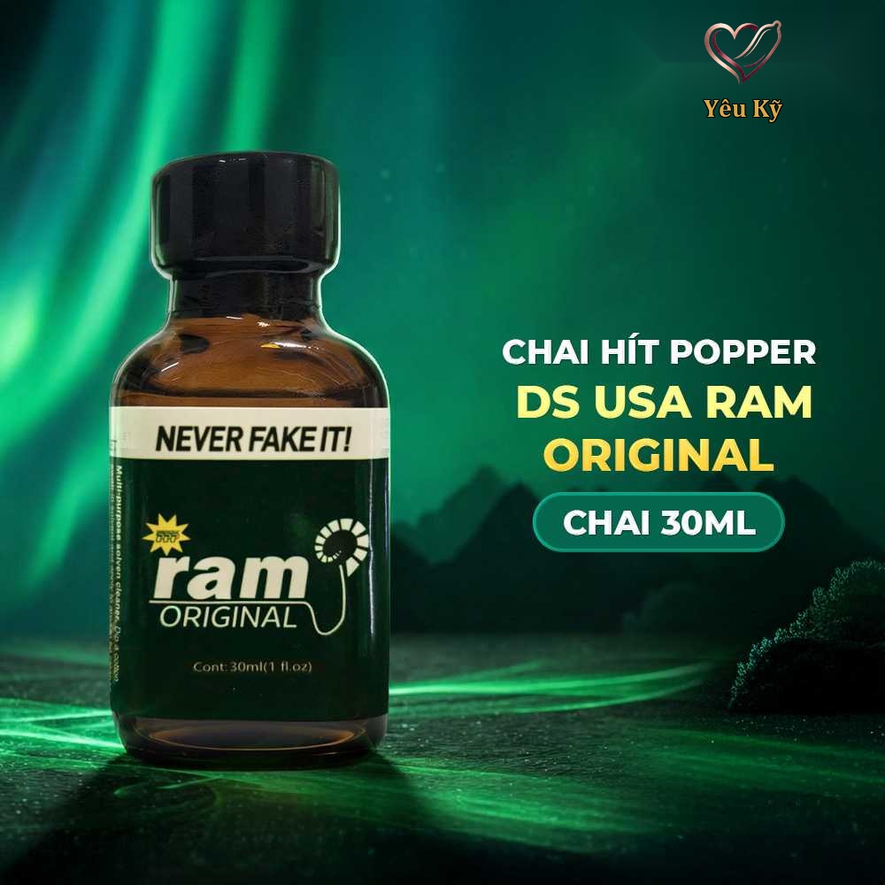 Chai hít tăng khoái cảm Popper DS USA Ram Original - Chai 30ml - Ảnh 2