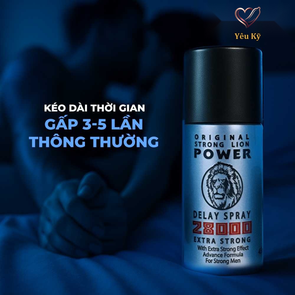 Chai xịt Power Strong Lion 28000 kéo dài thời gian - Chai 45ml - Ảnh 2