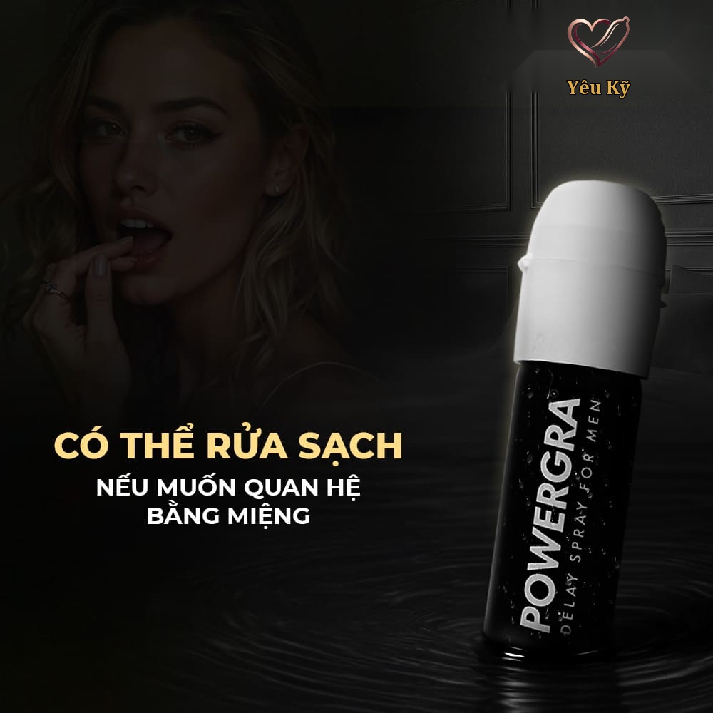 Chai xịt Powergra Delay Spray For Men kéo dài thời gian - Chai 13ml - Ảnh 6