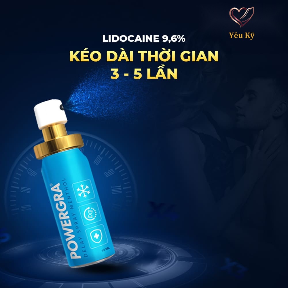 Chai xịt Powergra Delay Spray Menthol kéo dài thời gian - Chai 13ml - Ảnh 3