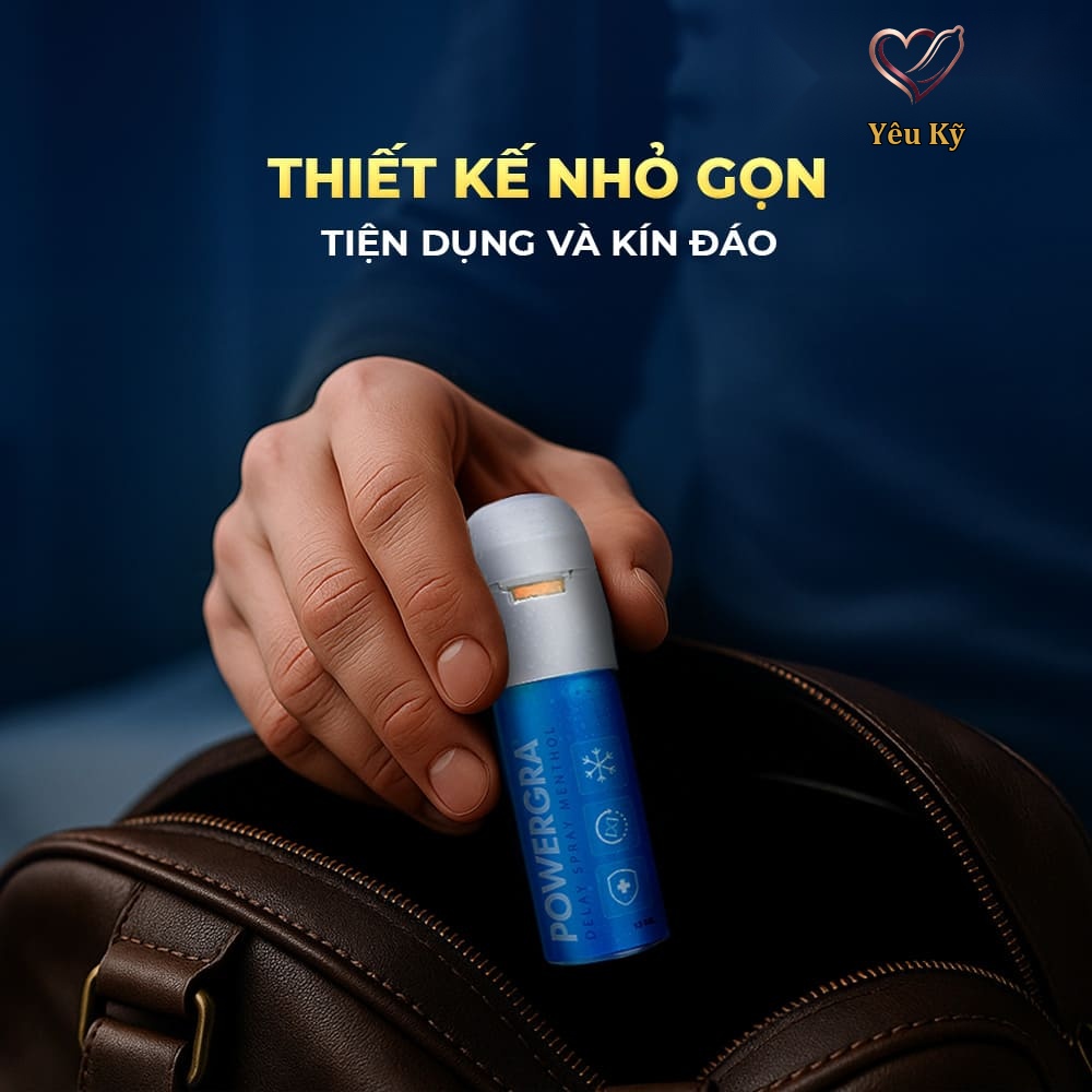 Chai xịt Powergra Delay Spray Menthol kéo dài thời gian - Chai 13ml - Ảnh 5