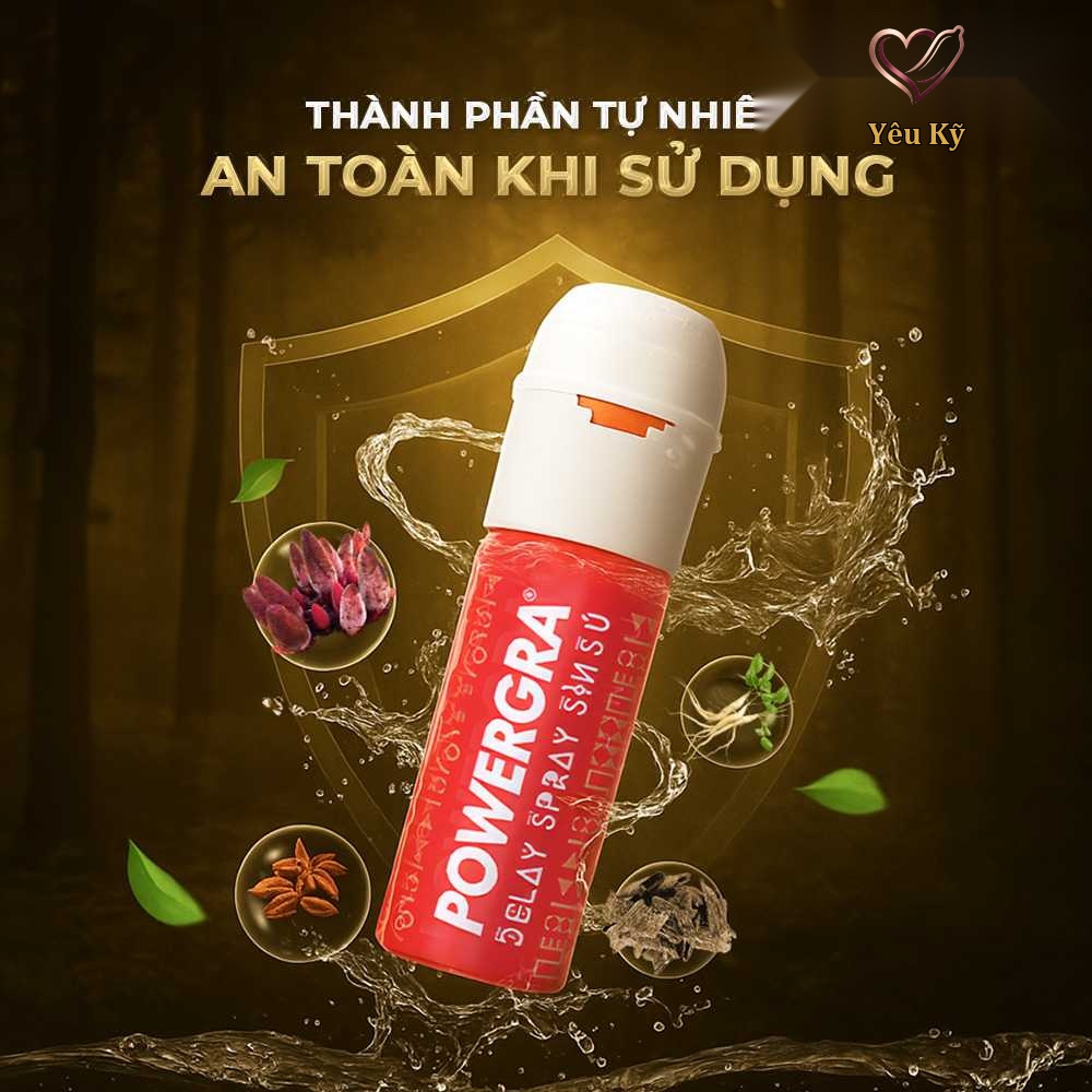 Chai xịt Powergra Delay Spray Sìn Sú kéo dài thời gian - Chai 12ml - Ảnh 5