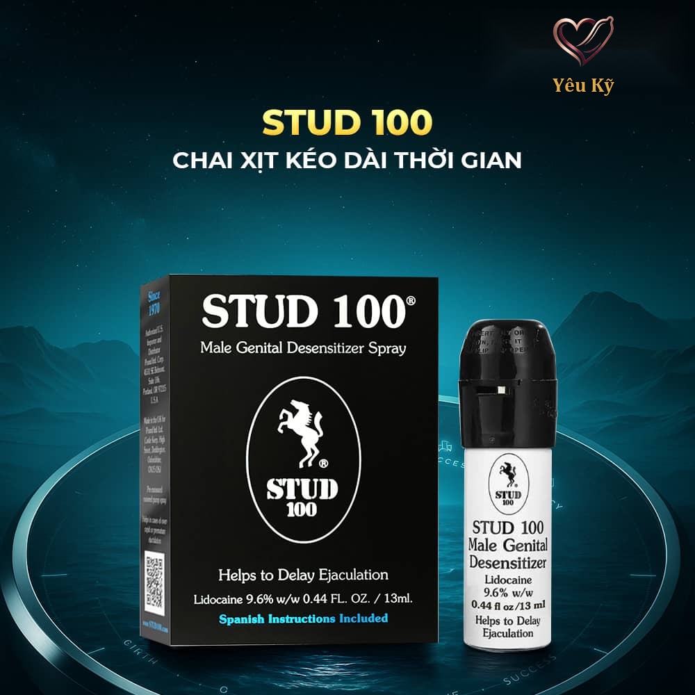 Chai xịt Stud 100 kéo dài thời gian - Chai 13ml - Ảnh 2