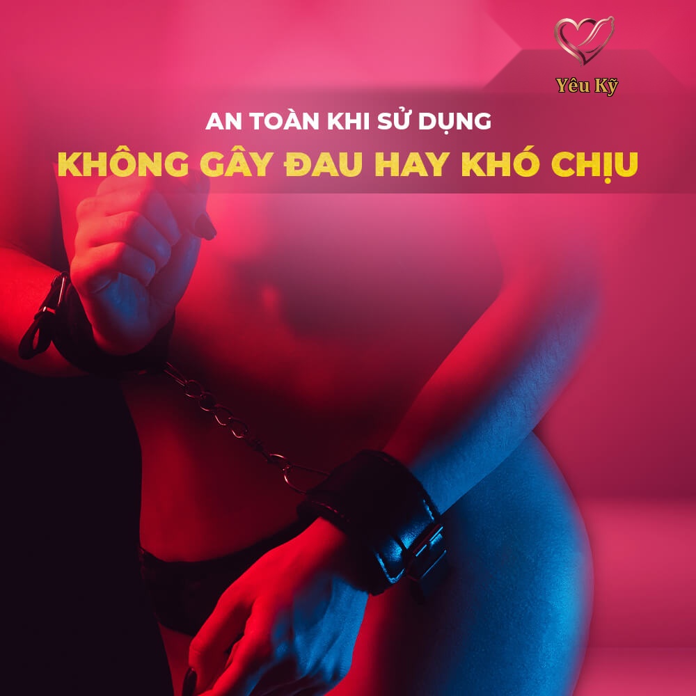 Còng tay Chisa Fierce Euphoria Deluxe Ankle Restraint Cuffs - Ảnh 5