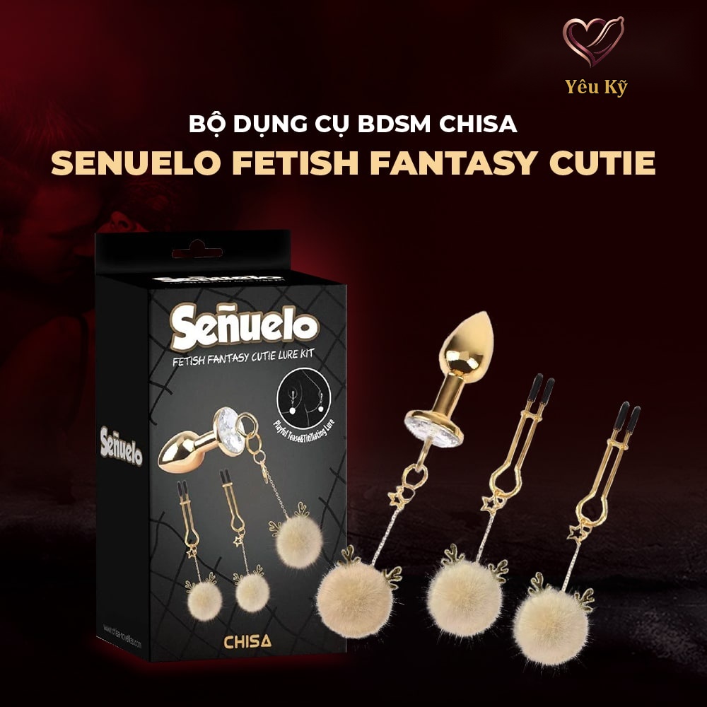 Bộ dụng cụ BDSM Chisa Senuelo Fetish Fantasy Cutie Lure Kit - Ảnh 4