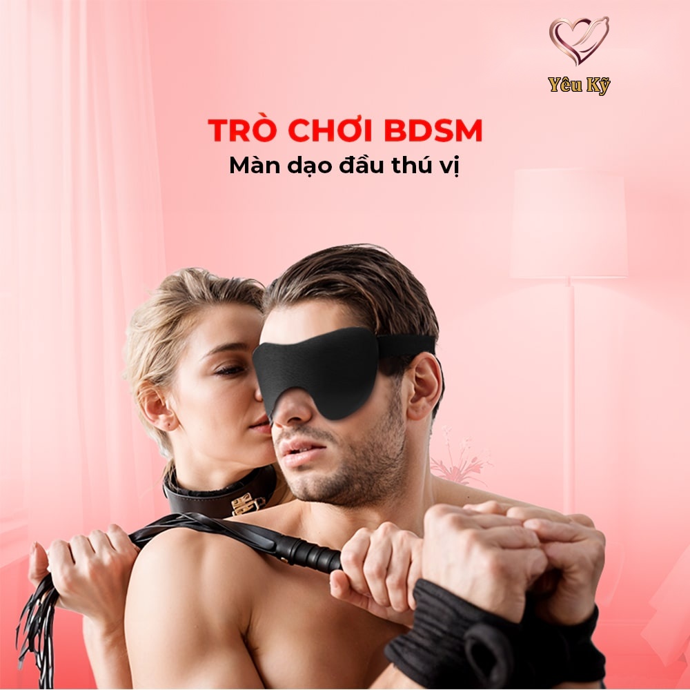 Bịt mắt BDSM Chisa Behave! Luxury Fetish Love Is Blind Classic - Ảnh 6